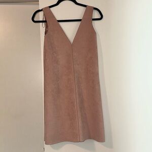 Zara pink velvet dress